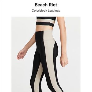 Beach Riot Colorblock Leggings